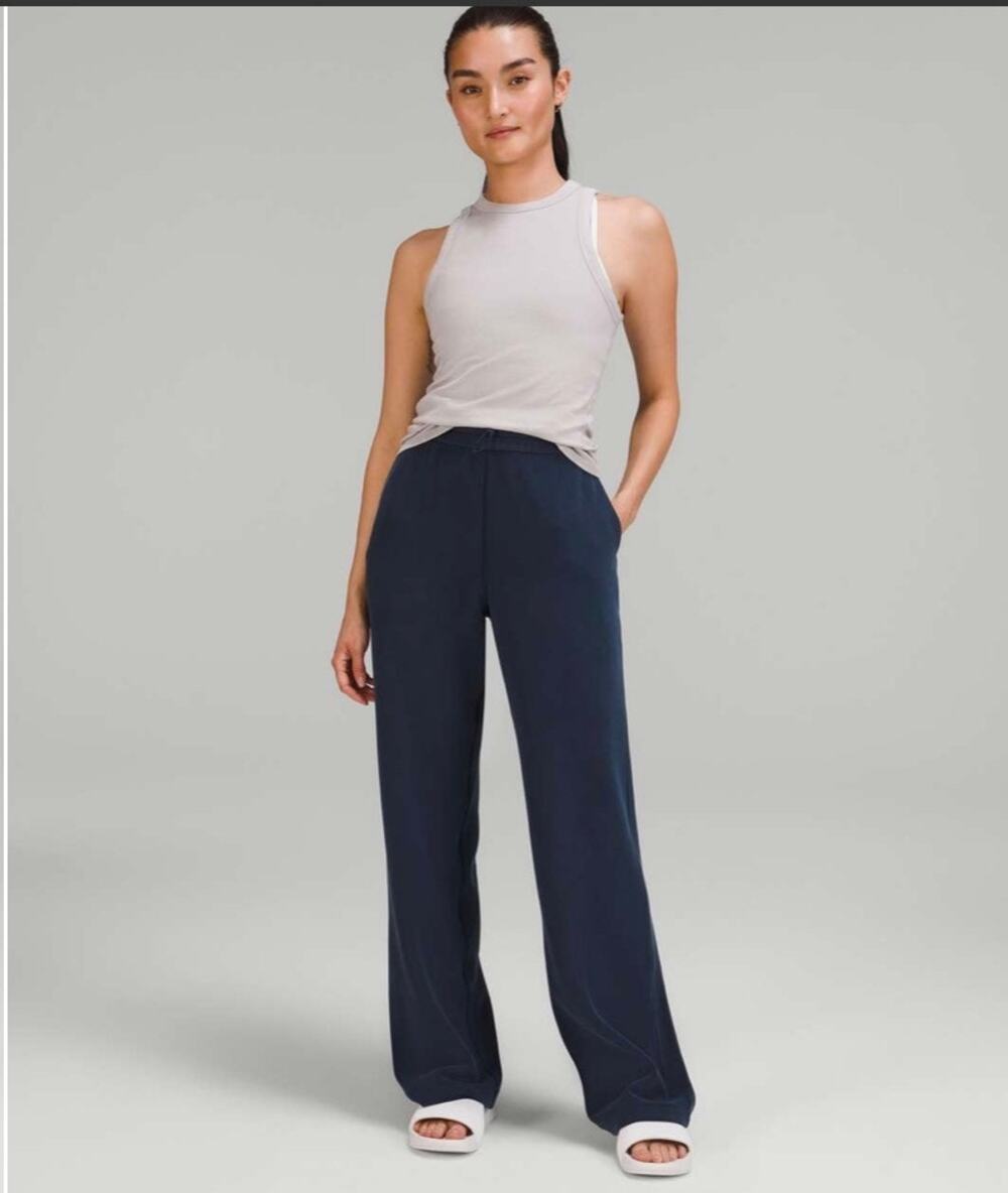 lululemon Softstreme High-Rise Pants Dark Blue Navy Size 4